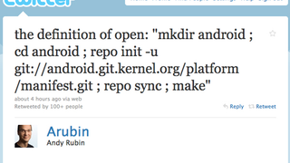 Google's Andy Rubin Takes a Pop at Steve Jobs on Twitter in Nerd Language